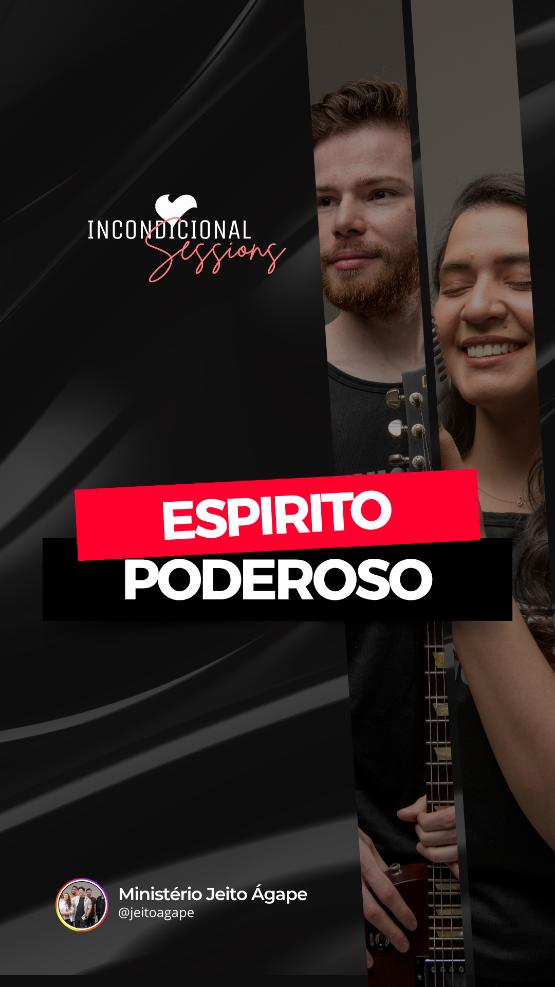 Capa de Espírito Poderoso — Incondicional Sessions #1